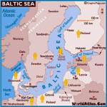Map of Countries in the European / Baltic Sea Region whom have visited the Key West Paranormal Society 