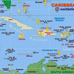 Map of Countries in the Caribbean Region whom have visited the Key West Paranormal Society 