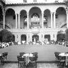 Historic dining room at the Biltmore Hotel in Coral Gables, Florida.