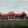 Rendering of the Hospital Building at Massillon State Hospital