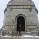 Key West Paranormal Society's Eric DeVuyst visiting with the OSPS team and touring McKinley's Monument in Canton, Ohio.